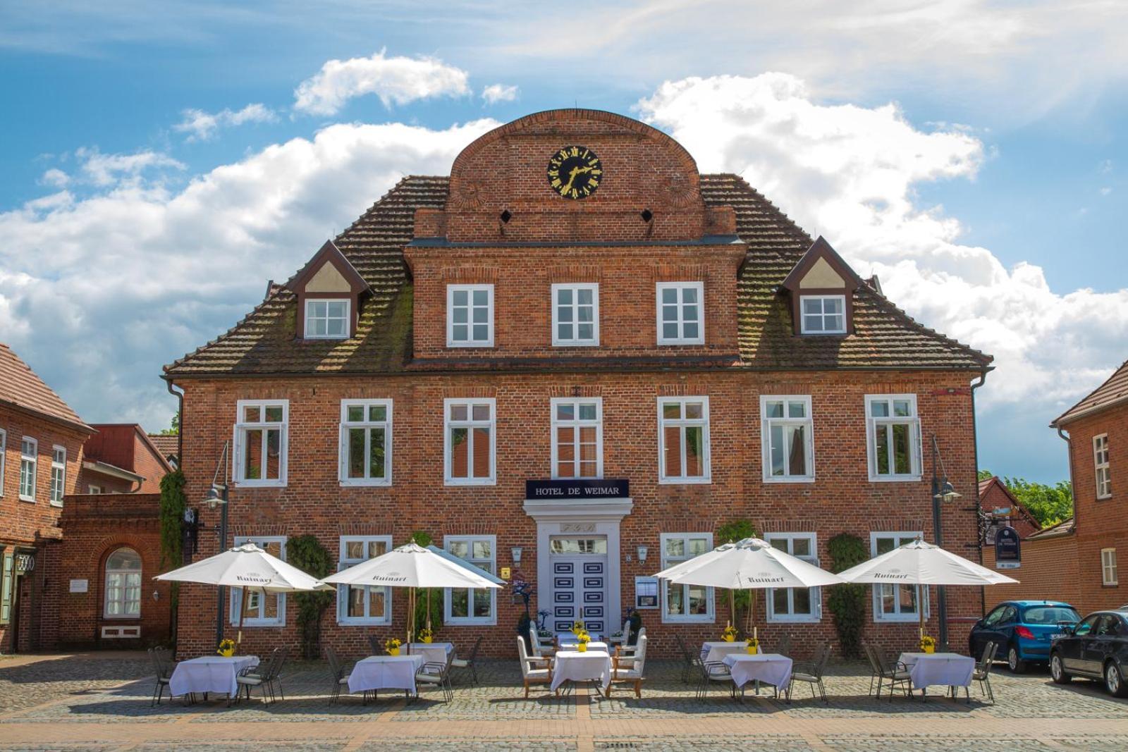 Hotel De Weimar لودفيغسلوست المظهر الخارجي الصورة